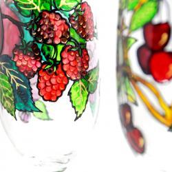 Hand Painted Glass, Summer, Seasonal Collection
