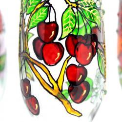 Hand Painted Glass, Spring, Seasonal Collection